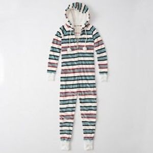 A&F Velour Onesie